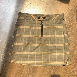 Plaid skirt